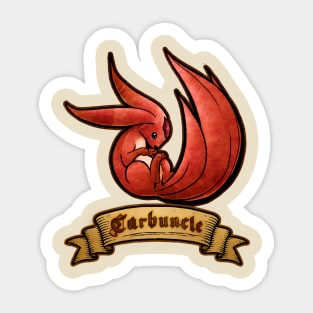 Carbuncle Sticker